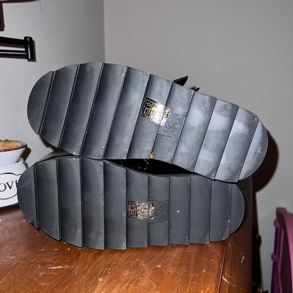 YRU rainbow mushroom Dune platform boots - 8M - Picture 3 of 4